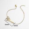 Stainless Steel Scissor Pendant Bracelet in Gothic Punk Style for Men and Women