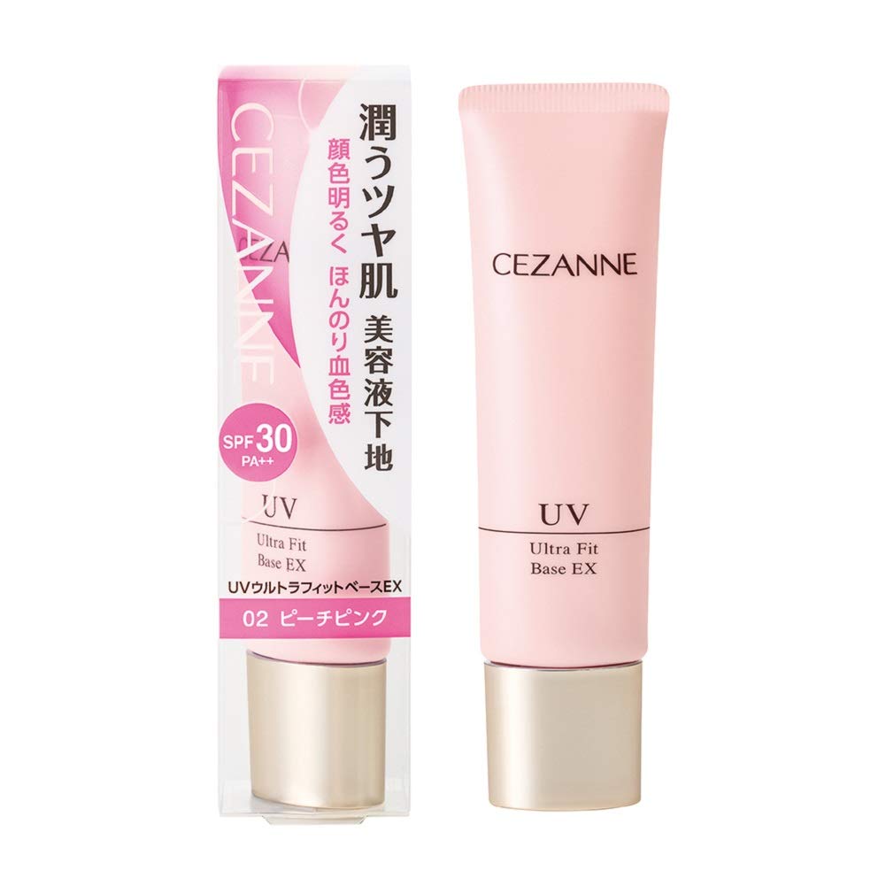 

Cezanne UV Ultra Fit Base EX 02 Peach Pink Makeup Base 30g (x 1)
