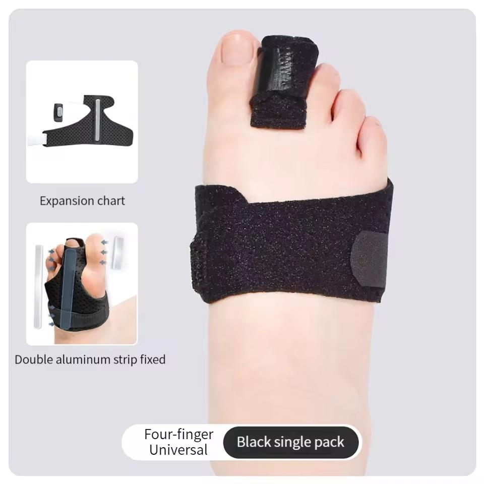 Adjustable Hammer Toe Straightener And Corrector For Metatarsalgia Claw Toe Mallet Toe Pain Relief Splint Foot Compression Wrap