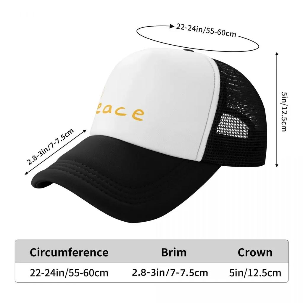 Salam Peace Arabic Calligraphy Baseball Cap Golf Wear  Hat Unisex hats on offer Unisexs Women's