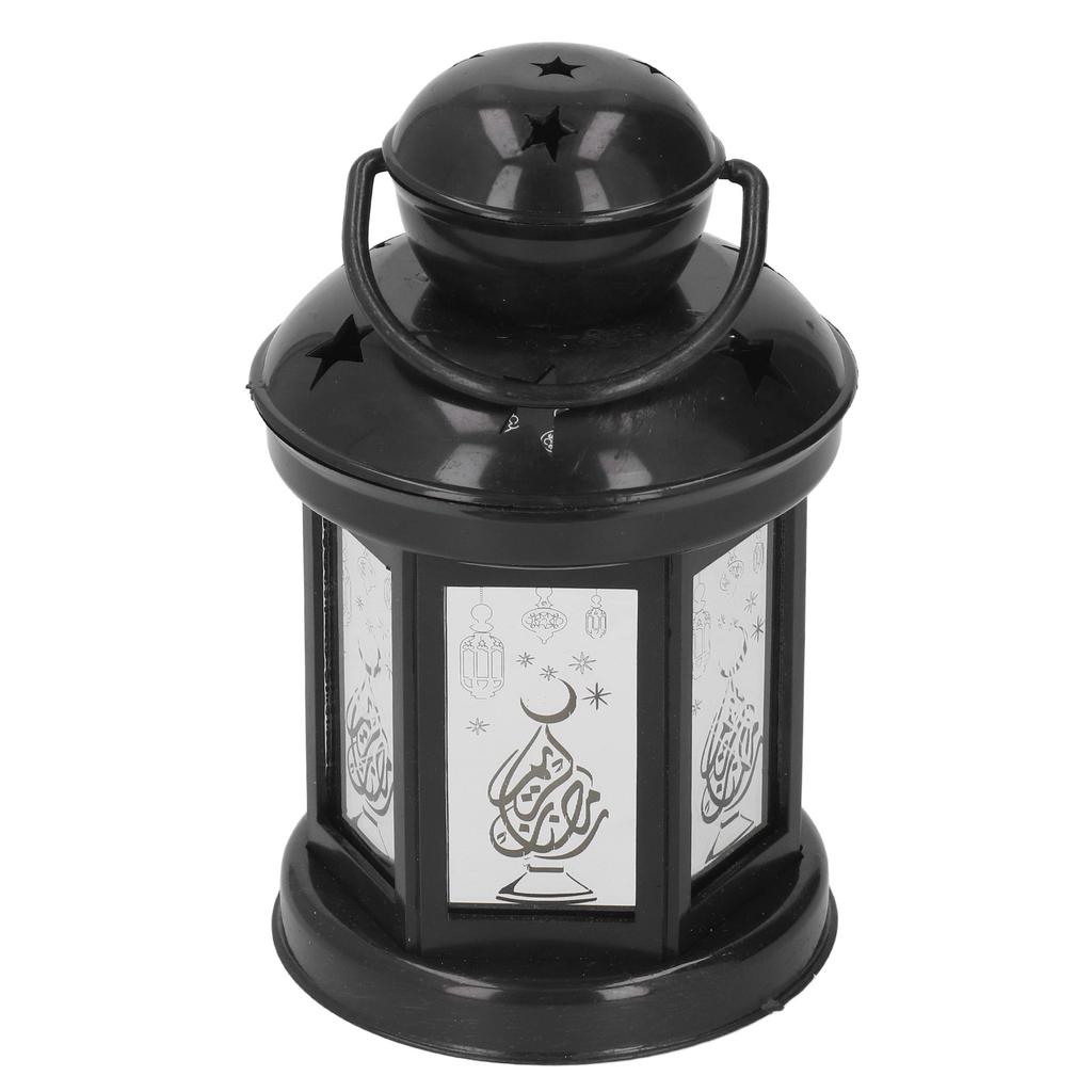 LED Lantern Lamp Cute Vintage Battery Powered ABS Decorative Camping Lantern for Party Bar Cafe
