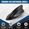 8A150-3S5-C110-M1: Genuine Carbon Fiber Shark Fin Antenna Sticker for Honda Acura