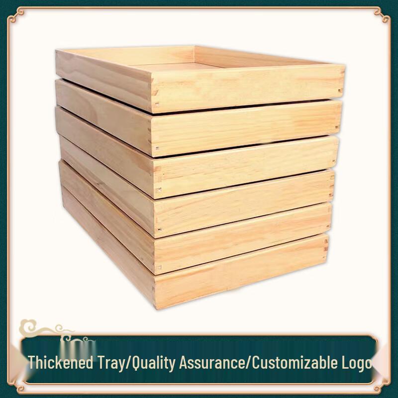 Solid Pine Wooden Serving Tray