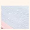 Simplicity EVA A4 Zippered Mesh Document Bag Transparent Receipt Organizer File Folder for Office School Home Paperwork
