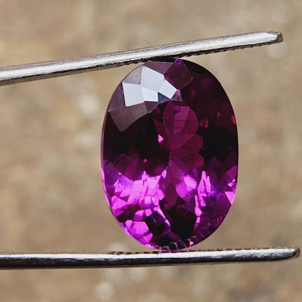 15.10 CT Natural Ceylon Padparadscha Sapphire Gemstone Oval Shape Certified