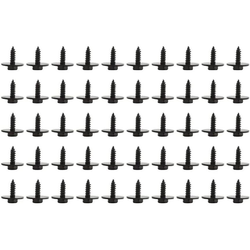 Annyi [Replacement] Holder Retainers Screw Bolt Accessories Under Cover 07147129160 Car for BMW Parts Screw Bracket Bolt with Washer