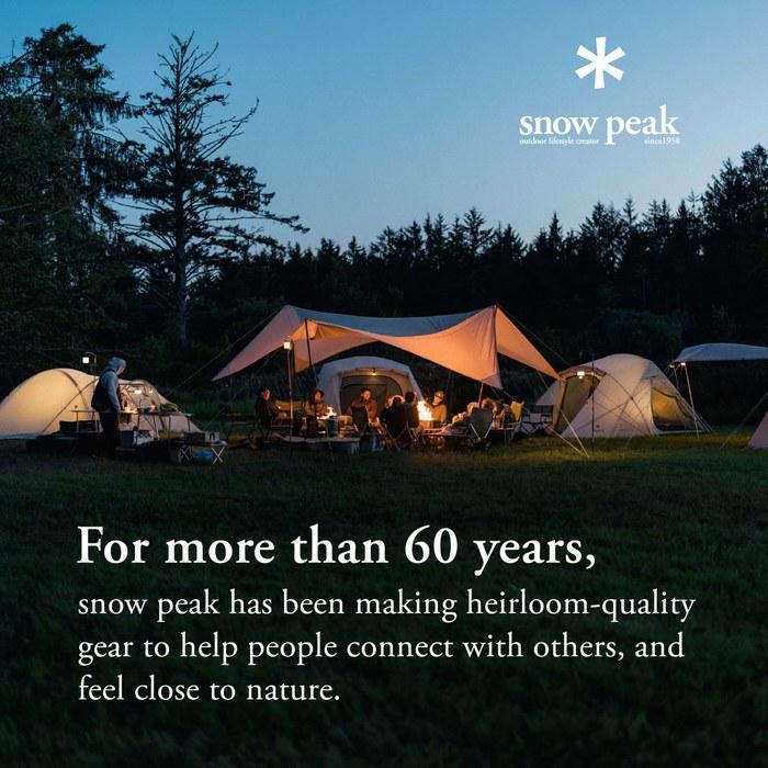 Snow Peak Trek Titanium Plate STW-002T Titanium Plate, Silver, One Size