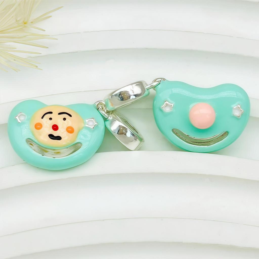 DIY Hand-Painted Pacha Dog Anime Beads for Cute Jewelry Making