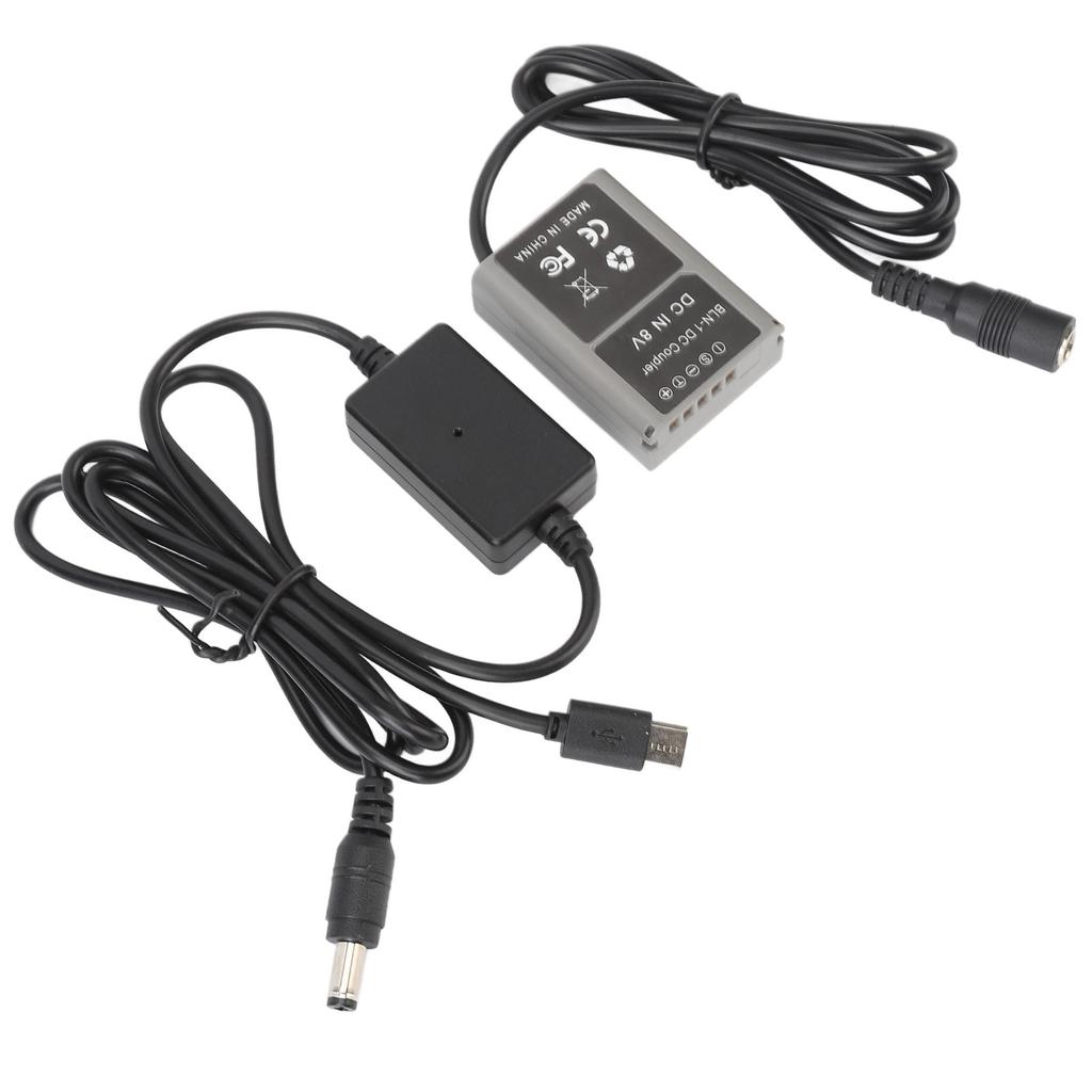 BLN 1 DC Coupler Dummy Battery with Type C Power Adapter for EM1 EM5 EM5II EP5 Pen F Digital Camera WE 074