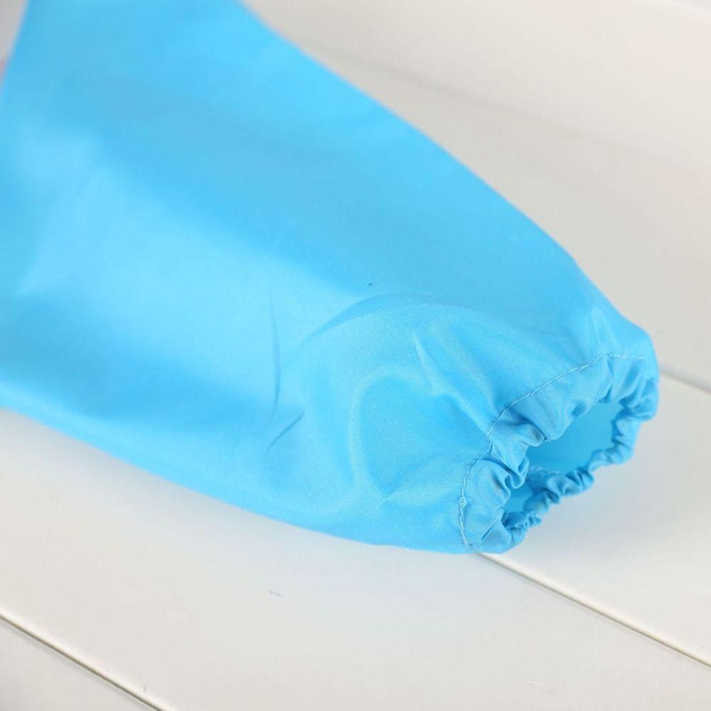 Waterproof Long Sleeve Strap Coat Cartoon Pattern Dirt Proof Feeding Burp Cloths  Baby Eating