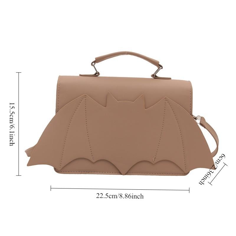 Modische Kleine Handtasche für Damen, Neue Halloween-Umhängetasche 2026, Personalisierte Fledermaus Lustige Trendige Crossbody-Taschen