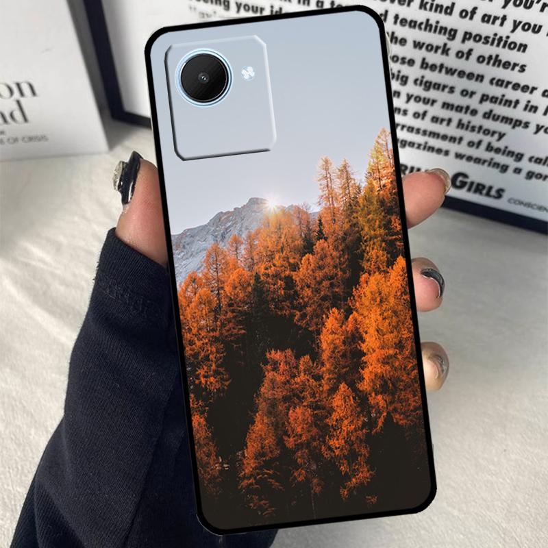 Mountain Forest For Realme C75 C55 C71 C61 C53 C33 C63 C51 C65 C67 11 12 13 14 15 Pro Plus GT6 GT7 Pro Case