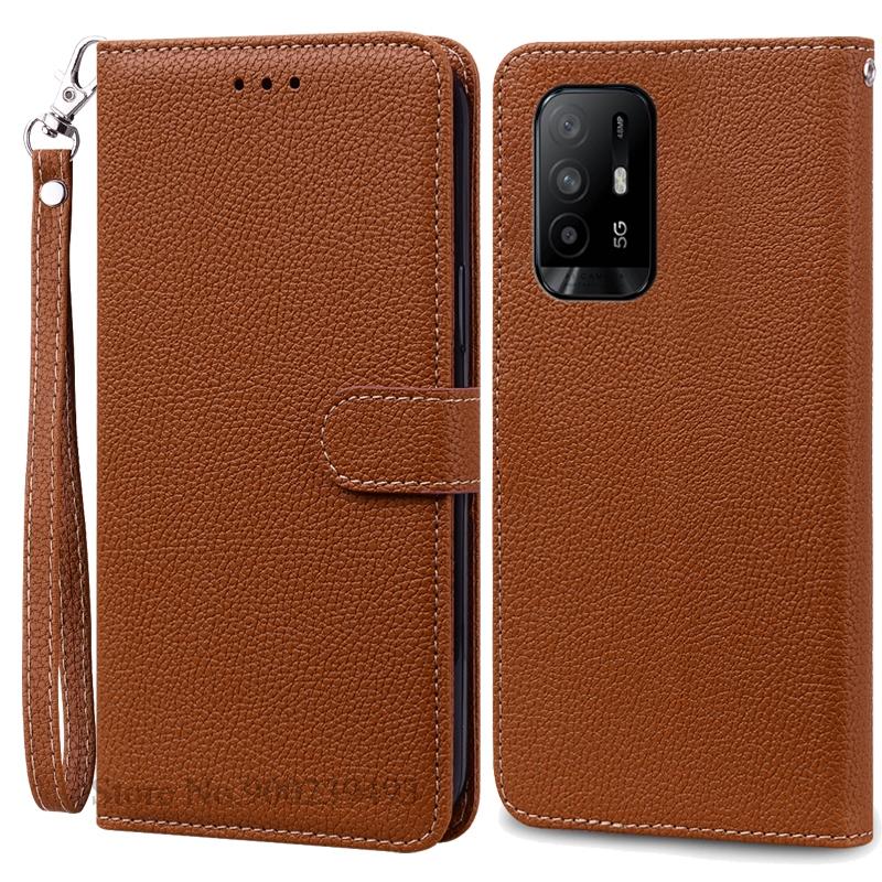 Für OPPO A94 5G Hülle Brieftasche Leder Klapphülle Für OPPO A94 Hülle Weiche Silikonhülle Für OPPO A 94 4G 5G Handyhülle Coque Fundas