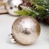6cm Transparent Gold Christmas Ball Set - 30pcs Tree Ornaments
