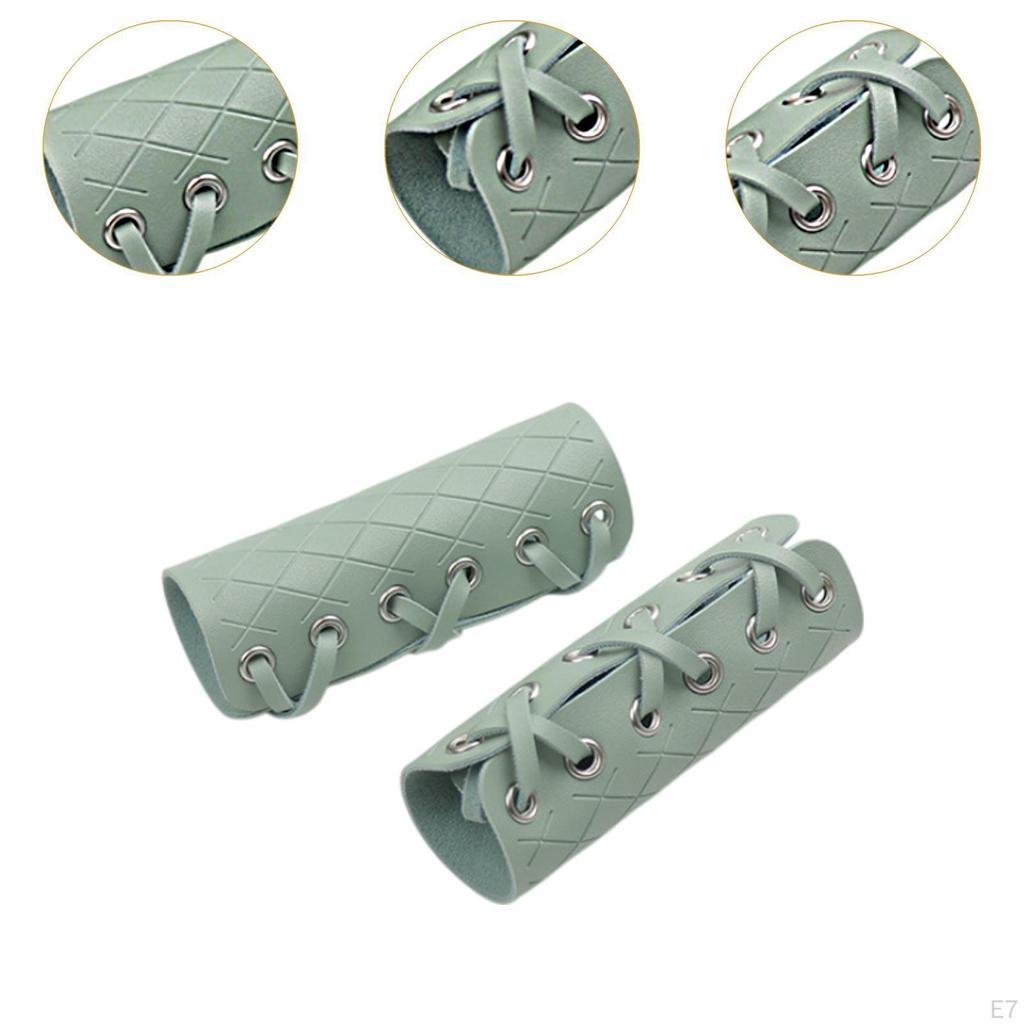 2 Pieces Handlebar Covers Parts Easy Installation Decor PU Leather Brake Clutch for Electric