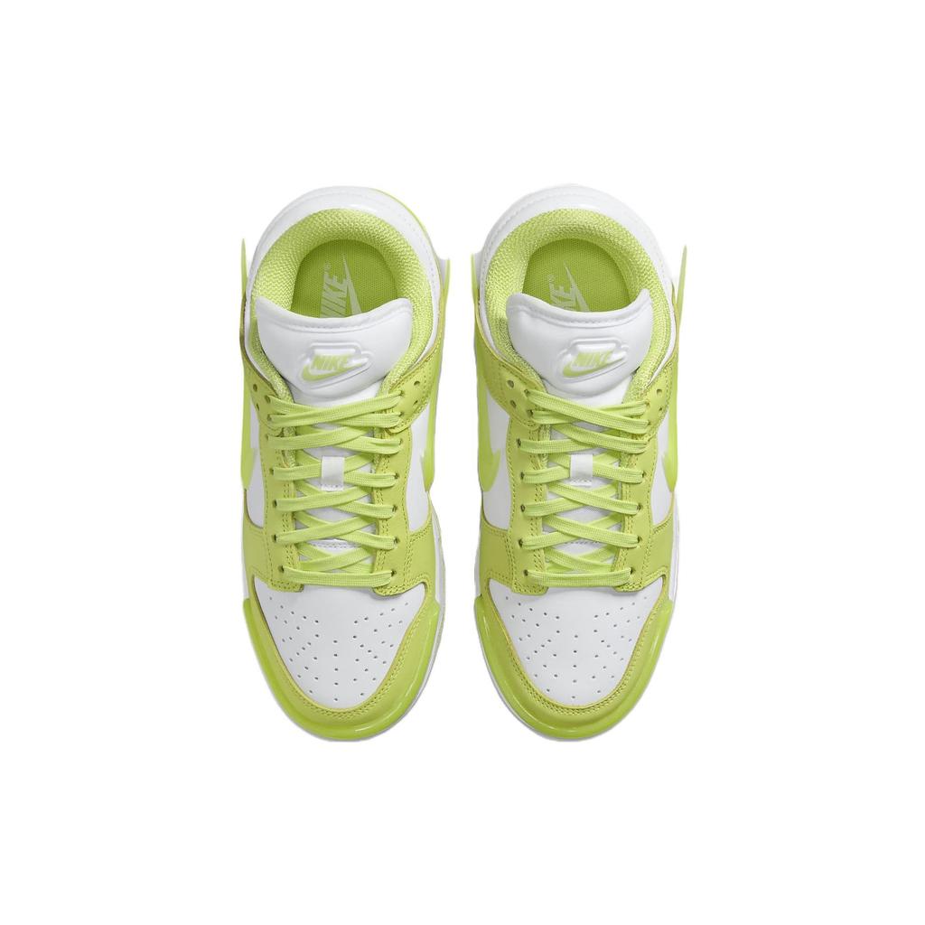 Nike Dunk Low Twist Lemon Twist Sneakers da Donna Verde Chiaro-Lemon-Twist Bianco DZ2794-700