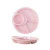 1Pcs Round Fruit Salad Plate Kitchen Breakfast Snack Dip Tray Dinner Plates Food Dishes Cake Dessert Tray Kitchen Tableware