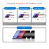 Pour BMW Nouveau 2025 Logo M 3D ABS Badge Latéral de Carrosserie Autocollant de Décoration de Coffre Arrière Accessoire de Modification de Voiture Pour Toutes les BMW M Power