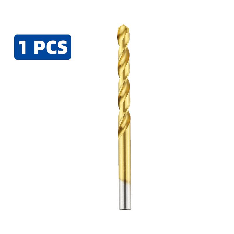 Burghiu elicoidal din oțel rapid cobalt, titan, de înaltă calitate 6542, set de scule din oțel inoxidabil pentru metal