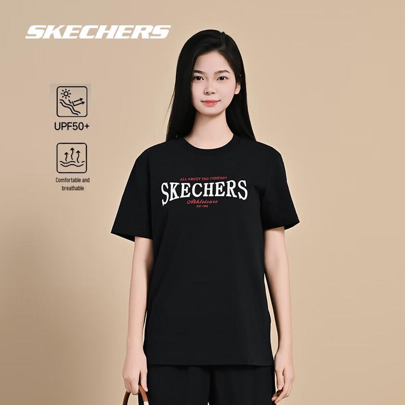 Skechers Unisex Summer Breathable Short Sleeve T-Shirt