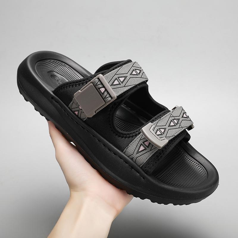 Quick Dry Summer Men's Sandals Outdoor Beach Casual Slippers Non-Slip New Design Half Drag Leisure Walk Male Wading Aqua Shoes