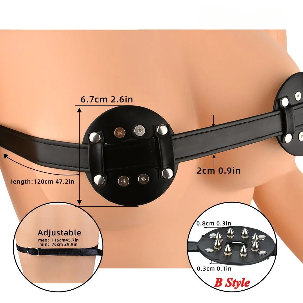 BH-Geschirr Brustgurte Nippelklemmen Stacheliger Brustbinder Paar Leder Bettfessel Sexspielzeug für Frauen Männer