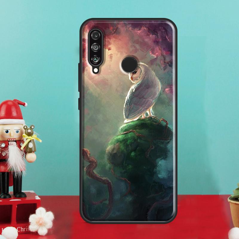 Owl Watercolor Animal For Huawei Nova 12i 12s 11i 5T Y90 Y70 Y60 Y61 Y91 Y72 9 10 SE P60 Pro P20 P30 P40 Lite Case