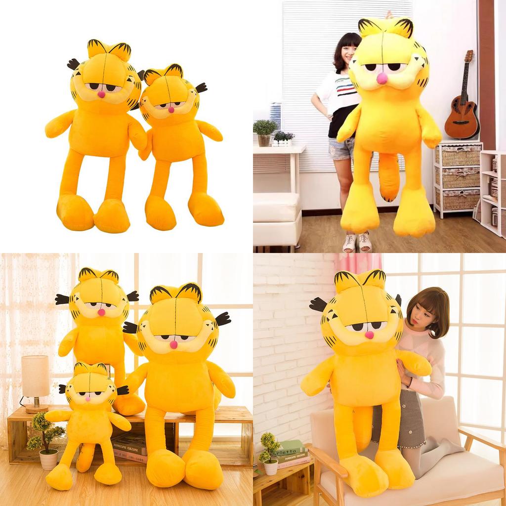 Garfield Plush Stuffed Animal Pillow With Soft Pp Cotton For Kids Gift Special Characters Included