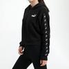 PUMA Sweatshirts Women's Black Hooded Moderate Regular 586592-01