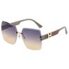 2024 Celebrity Frameless Women's Anti-UV Sunglasses