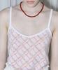 SINOON Flower Pattern Sleeveless (Off White)
