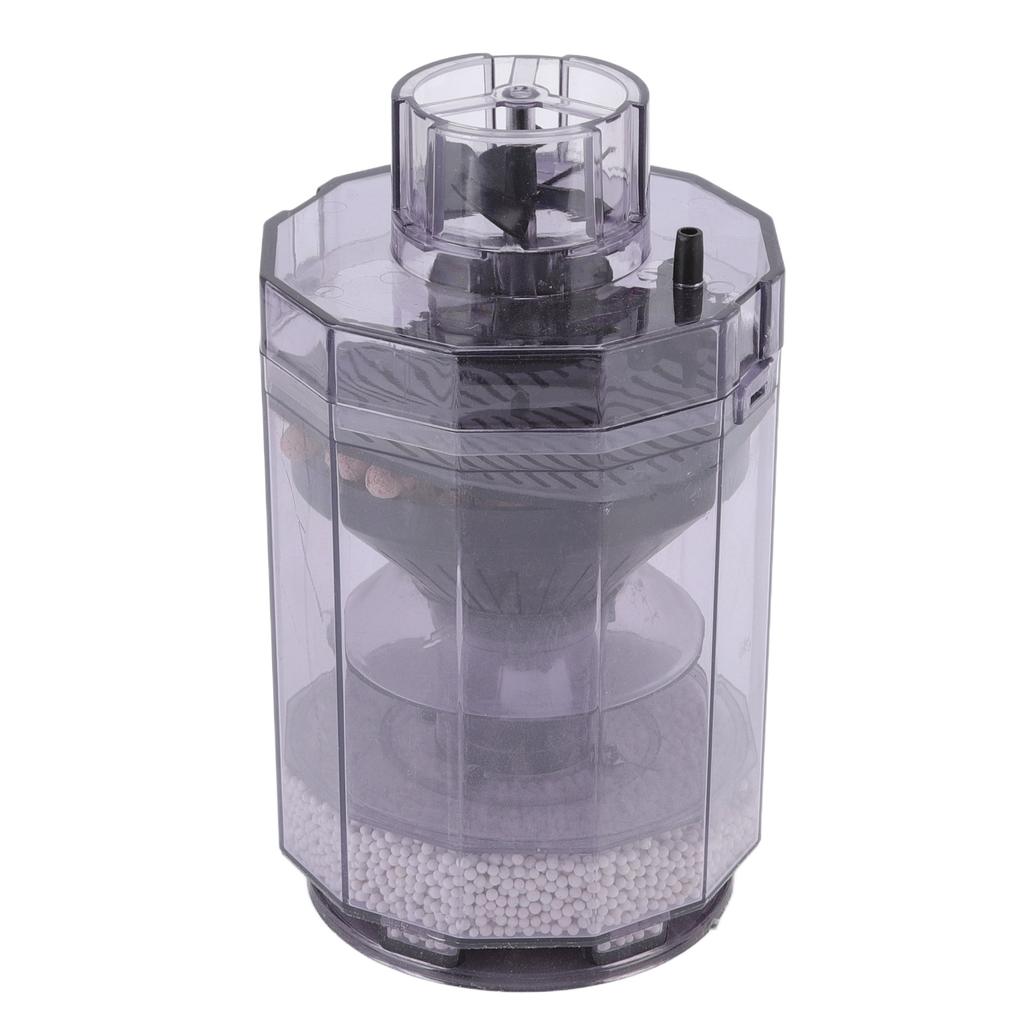 Aquarium Filter Eimer Runde Form Aquarium Automatischer Saugreiniger für Aquarium