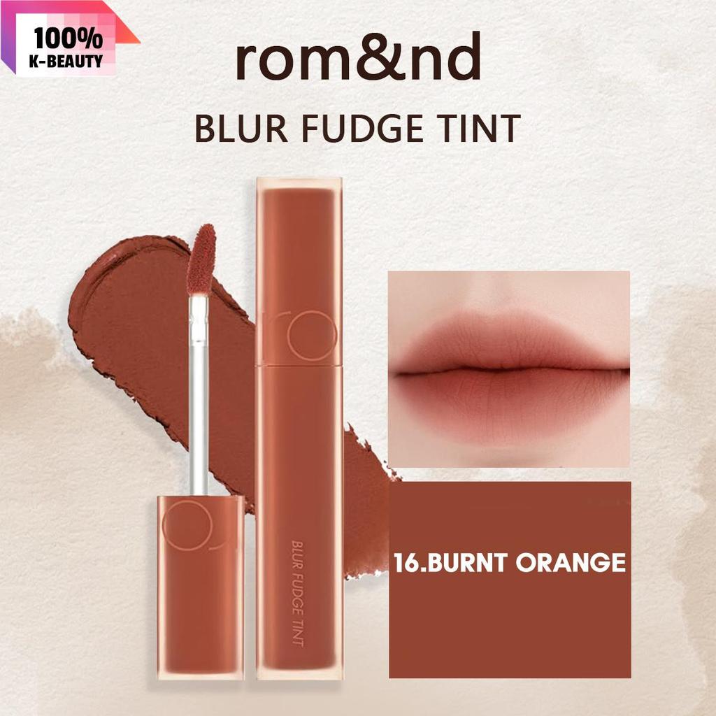 Rom&nd Romand BLUR FUDGE TINT, Aksamitne Matowe Usta 5.0g/0.18oz (12 opcji kolorów)
