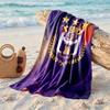 Anderlecht FC Druck Mikrofaser Strandtuch Schnelltrocknend Saugfähig Großes Handtuch für Strand Schwimmen Reisen