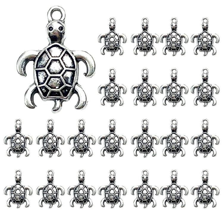 Set of 100 Oceans Jewelry Pendant Sea Themed Shaped Ornament Bracelet Necklace Accessories Stylish Women Bag Decoration
