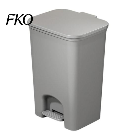 Kitchen Trash Can Slim Can, with Pedal Step Design, Touchless Odor Proof Wastebasket, Bathroom Garbage Bin Narrow Waste Basket, for Toilet Office