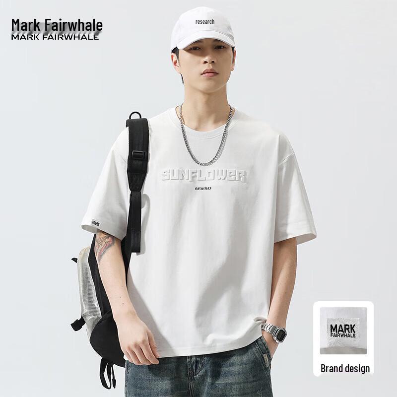 

Mark Fairwhale Men s 2026 Summer Thin Ice Silk Short Sleeve T-Shirt XL