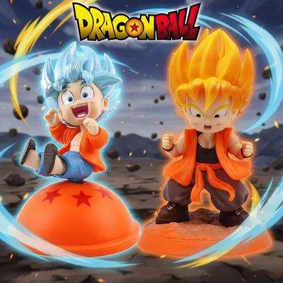 Cartoon Anime Figur Dragon Ball Z Kinderspielzeug Puppe Niedlich und Charmant Q Version Goku Modell Spielzeug Geschenk für Kinder Actionfiguren Hobbys