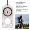 Orienteering Compass Portable Lightweight Durable Waterproof Hiking Compass for Various Outdoor Activities