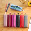 Genuine Leather Pencil Case Holder, Multifunctional Zipper Stationery Pouch for Pencils, Pens, Rollerball Pens and Fountain Pen