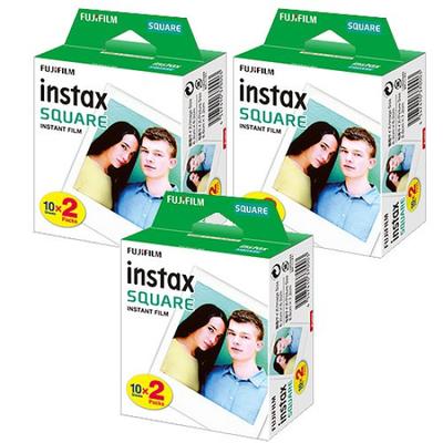Of Fujifilm Instax Square WW2 Instant Color Film FUJIFILM [Set 3/60 Sheets] (16576520)