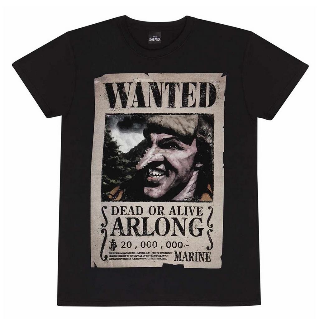One Piece Unisex Erwachsenen Arlong Gesucht Poster T-Shirt