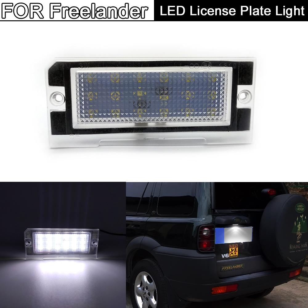 

Белый светодиодный светильник номерного знака для Land Rover Freelander 1 1998 1999 2000 2001 2002 2003 2004 2005 2006