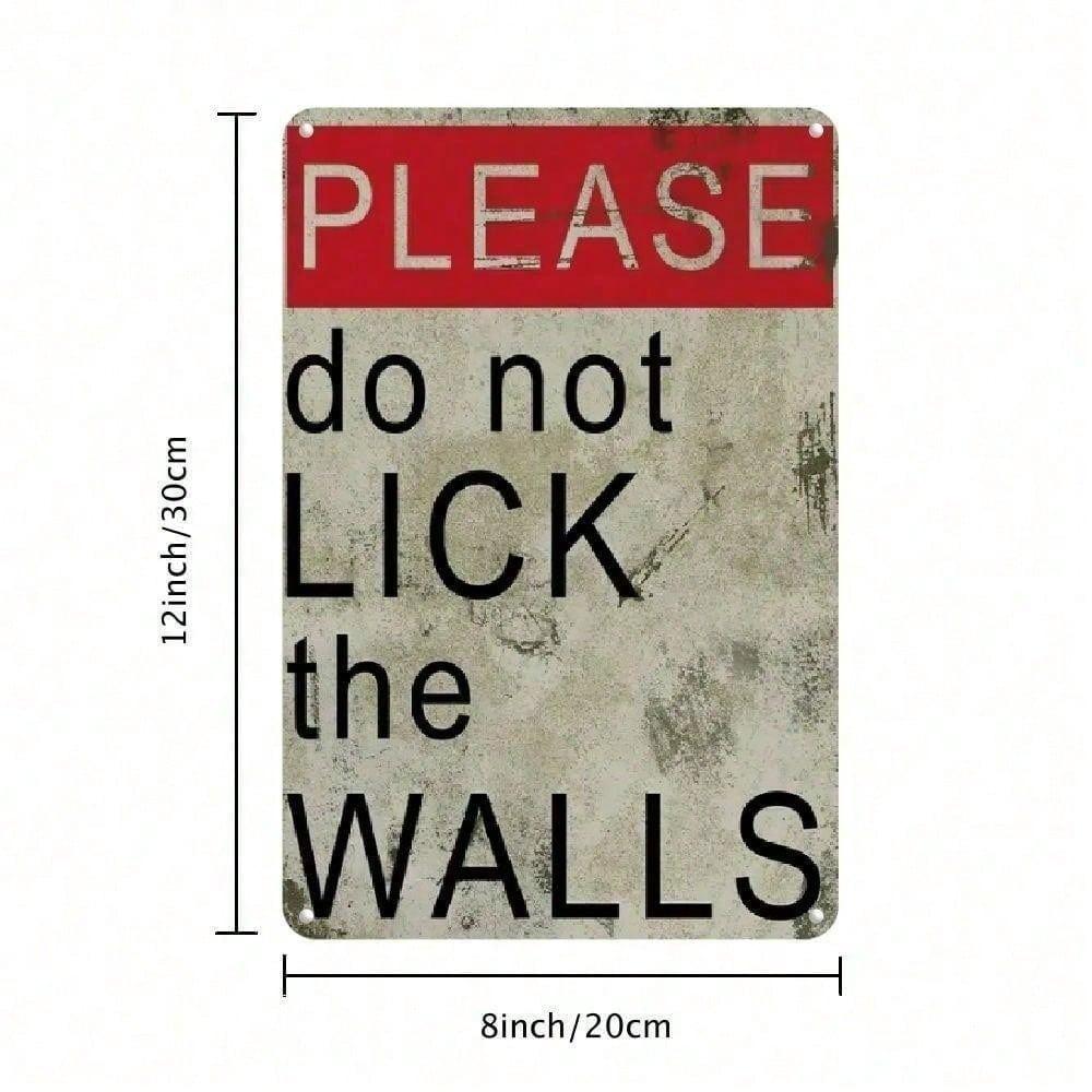 Vintage Metal Tin Sign Funny Quote Retro Wall Decor for Kitchen Bar Garage Man Cave
