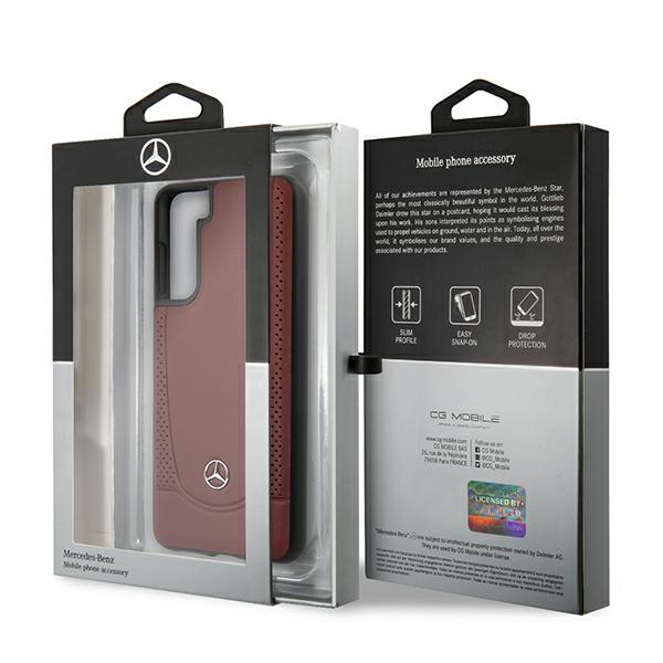 Mercedes Mehcs21Marmre S21+ G996Czerwony/Red Pevný obal Urban Line