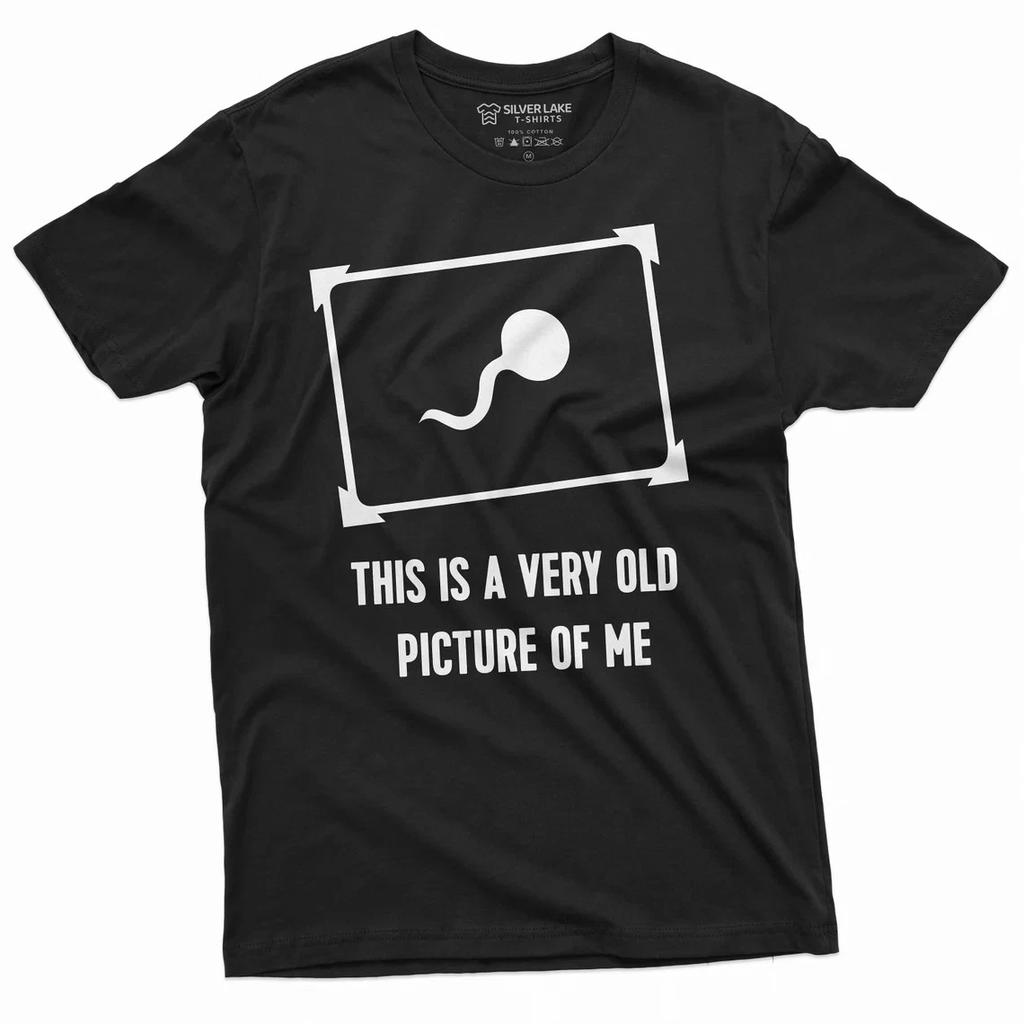 Men's Funny This is a very old picture of me offensive funny tee Shirt Birthday
