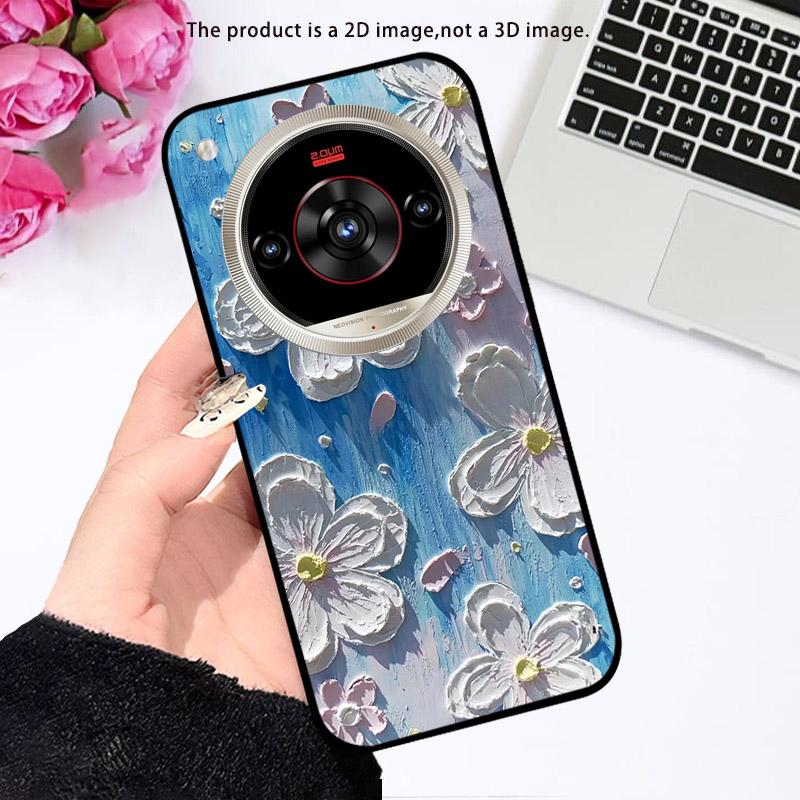 Etui na Nubia Focus 2 Ultra Z2463N 6.8" Miękki Silikon TPU Pokrowiec na Telefon dla ZTE Nubia Focus2 Ultra 5G Odporna na Wstrząsy Obudowa Focus2Ultra