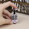 Blucome Custom New Acrylic Crane Brooch Pin Fashion Cute Bird Animal Brooch Badge For Women Lovely Banquet Party Accessories