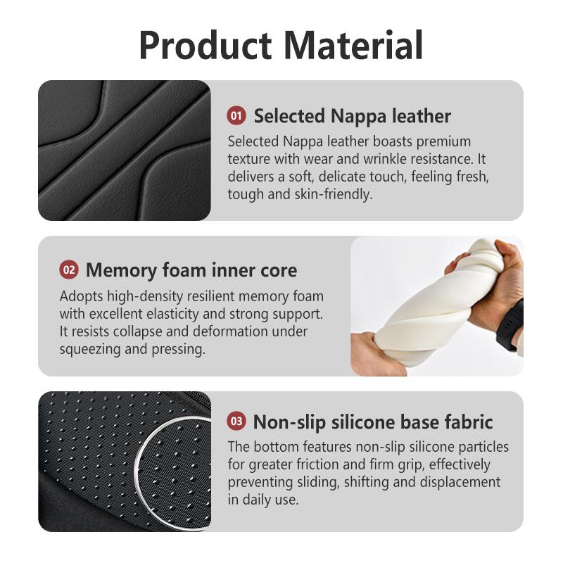 Leather Car Armrest Mat Height Support Pad Storage Accessories For Skoda Fabia 1 2 Octavia a7 RS Superb Rapid Yeti Karoq Vision  JC6