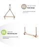 Children's Outdoor Wooden Climbing and Swing Toy - Five-Speed Amusement Equipment